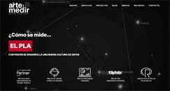 Desktop Screenshot of elartedemedir.com